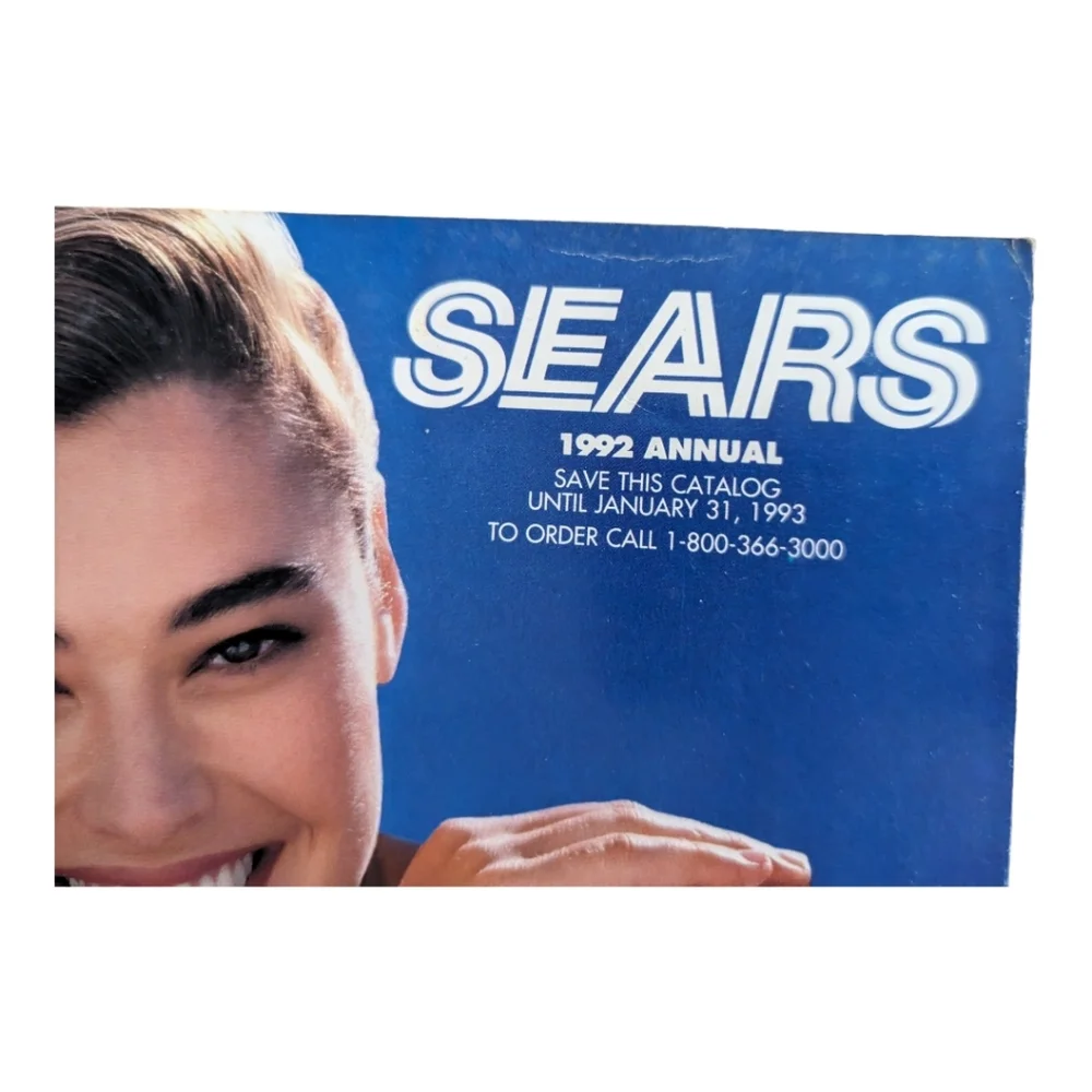 Vintage Sears 1992 Annual Catalog